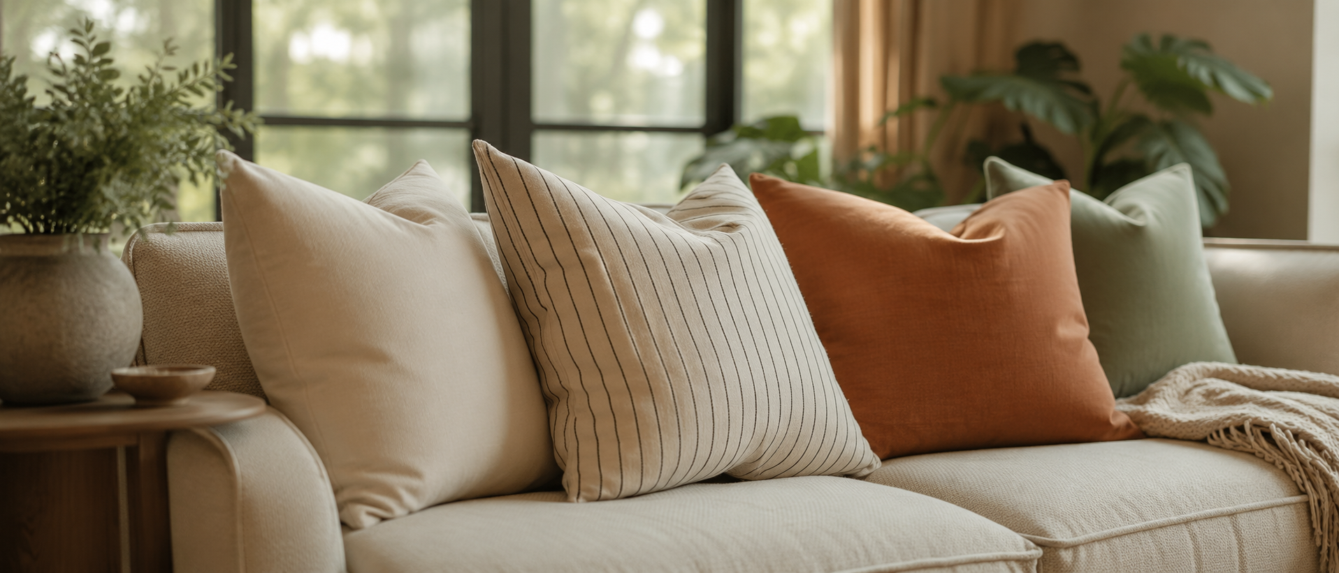 Comfortable and thoughtfully arranged home interior