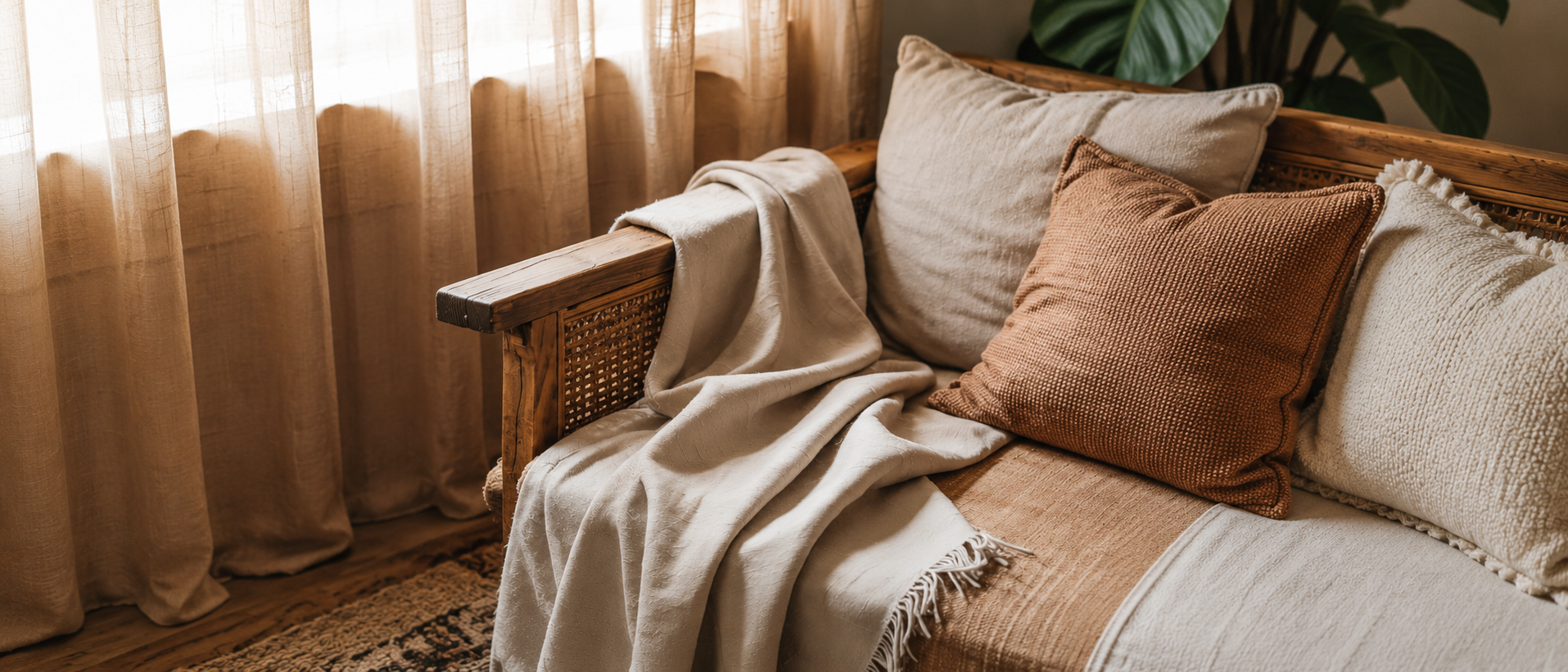 Comfortable everyday interior setting