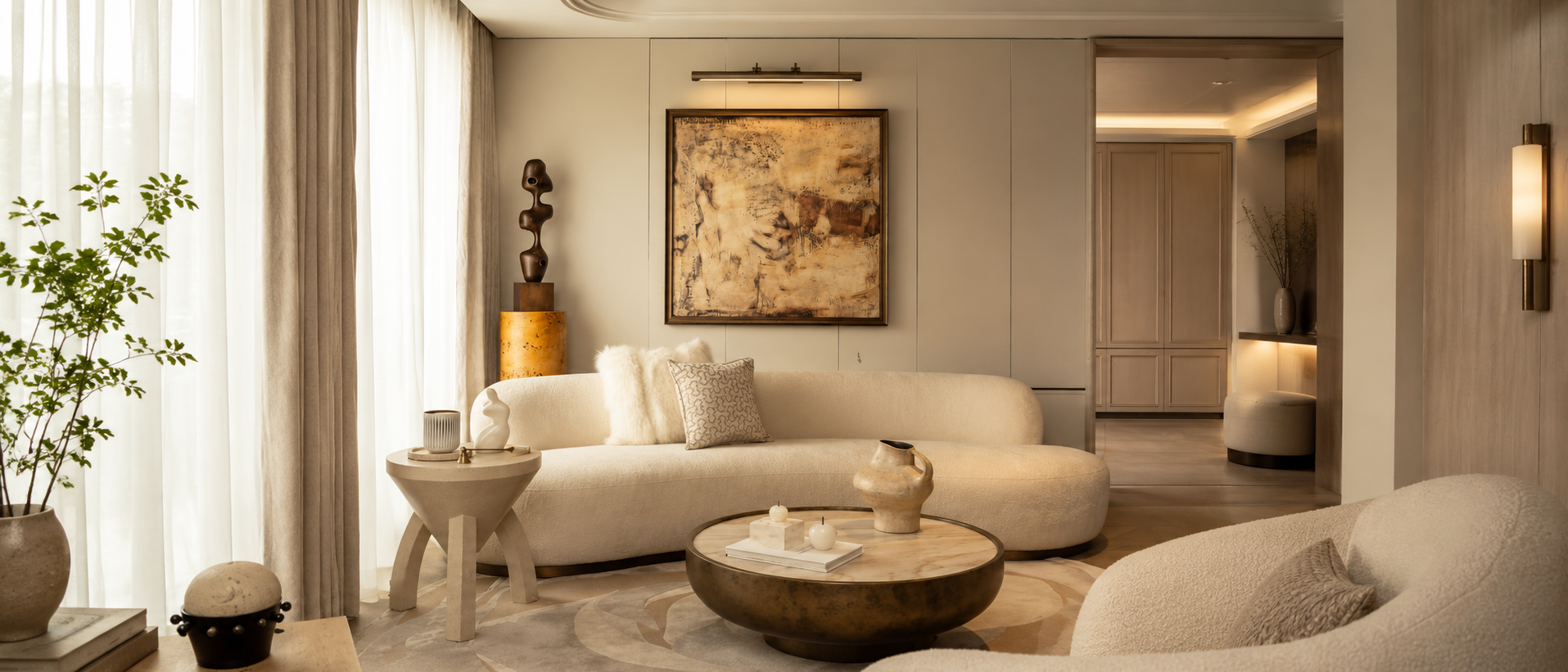 Cozy textiles for comfortable everyday spaces