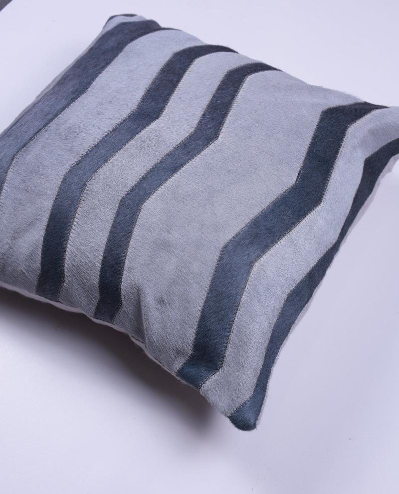 Hide Herringbone Accent Pillow - Image 7